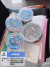 晨光（M&G）文具 10只加厚透明抽杆夹8mm水滴拉杆夹文件夹 学生简历夹 考试报告资料收纳夹ADM929JQ混色 实拍图