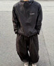 mont·bell户外风衣男款春夏防风防晒徒步休闲连帽上衣外套 1103322 BK黑色 M 实拍图