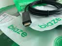 毕亚兹 DP转HDMI转接线 4K高清连接线1.2版 DisplayPort转hdmi公对公视频线 电脑接电视转换器线 1.8米  实拍图