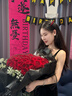 来一客520情人节鲜花速递99朵红玫瑰花束礼物表白送女友全国同城配送 99朵红玫瑰女神款 实拍图