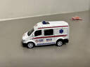 妈宝孖宝六一儿童节礼物合金警车玩具车3-6岁2运输小汽车模型男孩双层拖车 实拍图