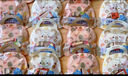 帕帕罗蒂饼干包装袋子食品级自封零食雪花酥糖果曲奇卡通手提袋25只 实拍图