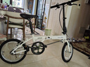 大行（DAHON）KT610折叠自行车16英寸城市通勤迷你成人男女学生小轮单车 白色 实拍图