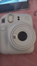富士（FUJIFILM）instax  mini12 一次成像 立拍立得相机 mini12 茉莉白 套餐二（官方标配+白边相纸20张） 实拍图
