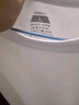 拇指白小T二代三防水光魔术男士短袖T恤夏季男士纯棉经典上衣 皓白男 M 实拍图
