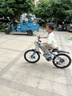 凤凰官方旗舰店儿童自行车男女变速青少年学生山地车碟刹赛车 星际 蓝玫【变速】辐条轮 20寸【适合125-160cm】 实拍图