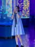 世希大码女装韩版宽松遮肚子连衣裙女夏季胖妹妹显瘦减龄学院风中长裙 蓝色 M [建议85-100斤] 实拍图