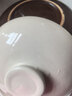 砂锅家用耐高温干烧不裂陶瓷汤锅炖锅煲仔饭燃气煤气灶专用小沙锅 【古法传承 干烧不裂】棕白 1.7L 实拍图