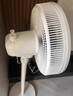 美的（Midea）【品质推荐】七叶轻音柔风电风扇/家用省电落地扇/台式电扇/广角摇头节能宿舍小型风扇 SAE35CA 实拍图
