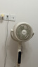 美的（Midea）【幸运草安睡2ProMax】家用空气循环扇/直流变频轻音小型电风扇/净化落地扇 智能语音遥控3D摇头 实拍图