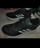 阿迪达斯（adidas）男鞋跑步鞋 26夏新款缓震耐磨轻便运动鞋网面透气低帮休闲鞋子男 经典黑白/缓震透气/主推 42 （内长260mm） 实拍图