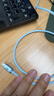 倍思苹果数据线PD20W快充线Type-c to lightning充电线适用iPhone14/13ProMax/12/11手机车载1.2米天蓝 实拍图