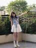 班尼路（Baleno）蛋糕半身裙女2026年夏季新款A字版梨型遮肉显瘦显高蓬蓬时尚短裙 实拍图