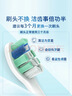 飞利浦（PHILIPS）毕雯珺推荐声波电动牙刷钻石3系 5倍洁齿5种模式 刷头*2 520情人节礼物送男生女友HX5181/01白 实拍图