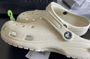 卡骆驰（CROCS）檀健次同款经典洞洞鞋轻便百搭女沙滩鞋包头拖鞋男鞋|10001 骨白色-2Y2(含智必星) 39 (240mm) 实拍图