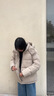 波司登冬羽绒服女士修身短款休闲加厚脱卸帽立领休闲百搭外套 实拍图