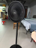 美的（Midea）【超级单品】七叶轻音立式电风扇家用柔风落地扇台式桌面小型风扇大风量节能摇头宿舍电扇 SAF30AB 实拍图