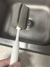 五月花杯刷强力去污不伤手清洁刷去油污长柄可立式海绵小刷子2个配头 实拍图