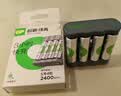 超霸（GP）5号充电电池1.2伏4粒2400mAh+4槽USB充电器可充5号7号电池适用游戏手柄可用电池【一件包邮】 实拍图