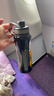 富光高硼硅玻璃杯 大容量泡茶杯双层塑玻带茶隔水杯 男士杯子1000ml 实拍图