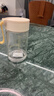 富光清然玻璃杯 高硼硅玻璃水杯子 女生便携牛奶咖啡刻度茶杯330ml 实拍图