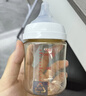 贝亲（Pigeon）新生儿 防胀气宽口径PPSU奶瓶160ml SS号奶嘴 0个月+AA261  实拍图