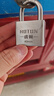 虎顿（HOTUN）304不锈钢挂锁 防水挂锁抽屉橱柜户外挂锁防盗窗车厢门挂锁SS40mm 实拍图