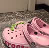卡骆驰（CROCS）贝雅卡骆班洞洞鞋轻便耐磨一脚蹬男休闲鞋女鞋时尚沙滩鞋|205089 冬日白/彩色-1LI(含智必星) 43 (270mm) 实拍图