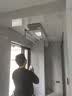 太太夸电动晾衣架阳台全自动升降语音遥控智能衣机阳台室外风干烘干衣架 太空银【衣被同晒】 四杆9横杆+照明 实拍图