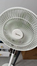 美的（Midea）【幸运草安睡1S】一级能效直流变频声控电风扇家用遥控卧室静音落地扇台式桌面抗菌大风力转页扇 实拍图
