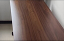 超·奈（CHAONAI）【顺丰到家】电脑桌家用台式简约办公卧室小户型学习桌简易书桌子 【单桌25MM厚桌面】黑架+古橡木 长120CM宽70CM高75CM 实拍图