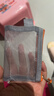 透明尼龙网格拉链包硬币零钱袋卡片袋银行卡证件收纳袋迷你卡包袋 （新人价）迷你收纳袋-灰色-1个 实拍图