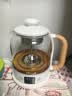 小熊玻璃养生壶0.8L家用316L不锈钢喷淋式煮茶器蒸茶器煮茶烧水一体黑茶花茶壶恒温电热水壶 ZCQ-A08W2 0.8L 实拍图