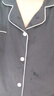 京东京造10A抑菌纯棉睡衣男衣服夏季套装A类一等品50支情侣家居服深灰2XL 实拍图