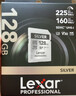 雷克沙（Lexar）128GB SD存储卡 U3 V30 佳能索尼富士尼康相机高速SD卡 读225MB/s 写160MB/s 4K超清录制 SD银卡 实拍图