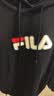 FILA斐乐官方情侣款连帽卫衣秋季休闲宽松针织长袖上衣 实拍图