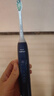 飞利浦（PHILIPS）声波电动牙刷钻石3系 5倍洁齿5种模式 洁净刷头*2 生日礼物送男士/女友 价保618 HX5181/01白 实拍图