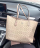 蔻驰（COACH）【品牌直供】女士CITY大号单肩托特包电脑包CV976礼物 实拍图