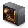 乔思伯（JONSBO）松果D31 MESH版黑色 MATX机箱（双360冷排/ATX电源/Type-c Gen2 10Gbps+/垂直风道/长显卡） 实拍图