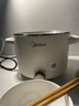 美的（Midea）电煮锅 0涂层不锈钢 宿舍小电锅 多功能家用宿舍泡面小火锅 2.6L蒸煮一体电热锅 XZC2066G 配蒸笼 实拍图