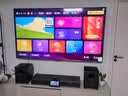 HYUNDAI现代家庭ktv一体机音响全套设备卡拉ok回音壁5.1唱歌点歌机客厅影院蓝牙音箱功放超重低音连接电视 Q5点歌一体机+双低音炮+3.2.2声道+双话筒 实拍图