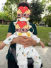 翘脚鸭婴儿衣服新生儿夏季薄款连体衣纯棉夏天爬爬服满月男女宝宝睡衣90 实拍图
