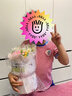 京东鲜花小狗玩偶花束向日葵生日六一儿童节礼物女孩送闺蜜女友老婆永生花 实拍图