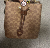 蔻驰（COACH）奥莱款女士包时尚潮流印花斜挎手提包水桶子母包 【京东仓】CBH07IMXHE 实拍图