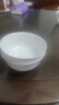 景黛景德镇陶瓷米饭碗家用高颜值中式简约防烫大汤碗菜盘鱼盘骨瓷餐具 4.5英寸金钟碗10个 实拍图