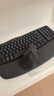 罗技（Logitech）Wave Combo 无线人体工学键鼠套装 垂直鼠标 无线蓝牙鼠标 办公键盘 无线键盘 蓝牙键盘 黑色 实拍图