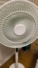 美的（Midea）【幸运草安睡1S】一级能效直流变频声控电风扇家用遥控卧室静音落地扇台式桌面抗菌大风力转页扇 实拍图