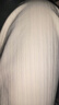 云朵针织阔腿裤女春秋2025年新款高腰垂感窄版直筒白色休闲拖地裤 米白色 均码(80-140斤) 实拍图