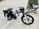 凤凰（Phoenix）电动车锂电池助力车折叠代驾车长续航男女士成人电动自行车电瓶车 20寸风雅/一体轮/6速/黑色 6AH电动续航18公里 实拍图