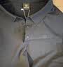 KOLON SPORT/可隆SECO POLO衫  男士户外抗菌防晒UPF50+吸湿速干T恤 LHPT6MTT23-BK 黑色 M 170/92A 实拍图
